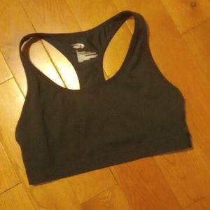 MTA Sportswear Sports Bra Black Large